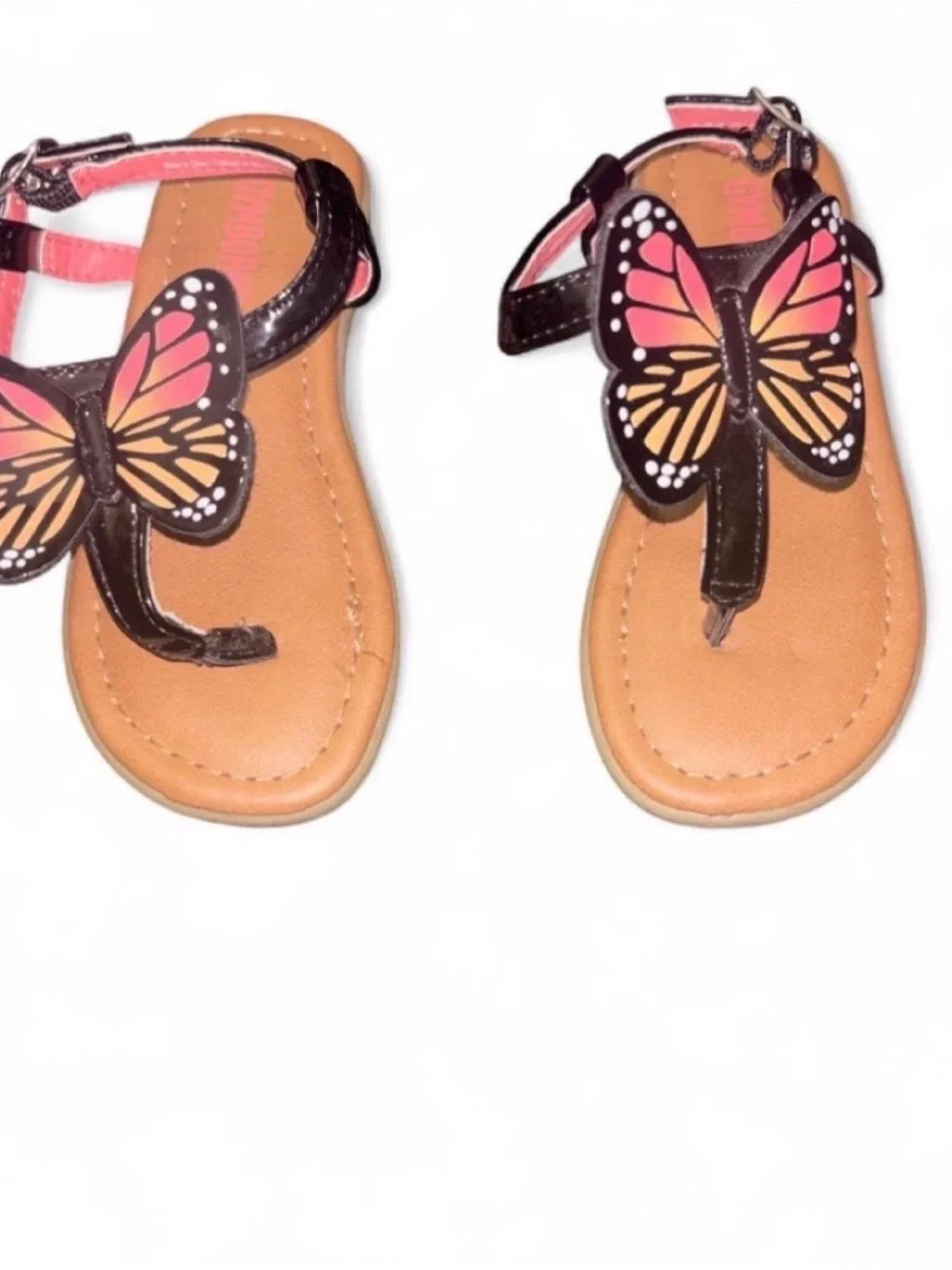 Girls Butterfly Pink Sandals - Kids